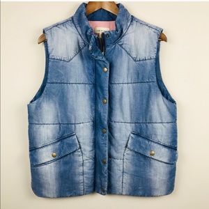 Anthropologie Puffy vest